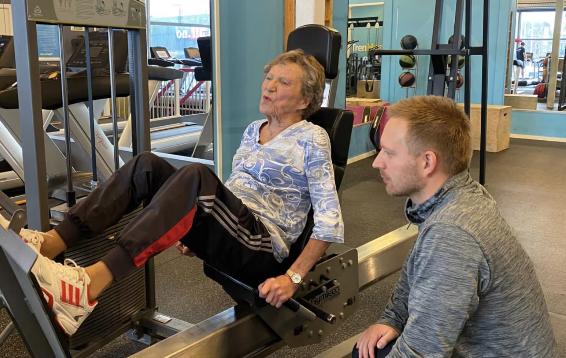 Begynte å trene som 83-åring